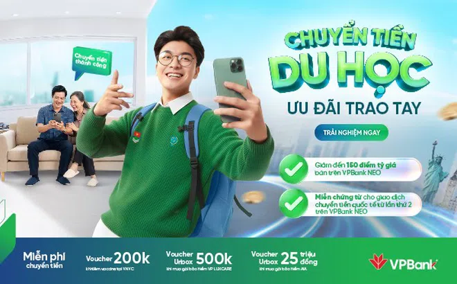 Chuyển tiền du học qua VPBank: Vững tài chính, trọn hành trình tri thức