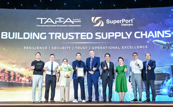 Việt Nam SuperPort® của Bầu Hiển đạt cấp độ an ninh cơ sở cao nhất theo tiêu chuẩn TAPA