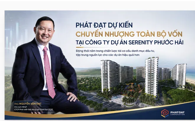 Phát Đạt lên kế hoạch thoái vốn khỏi doanh nghiệp dự án Serenity Phước Hải
