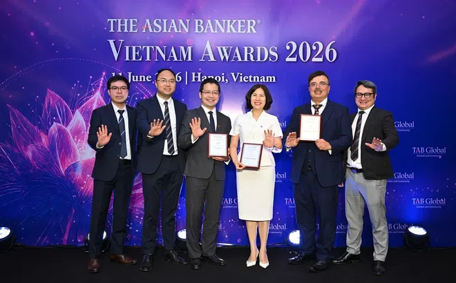 VPBank nhận 3 giải thưởng ngành ngân hàng tại giải thưởng The Asian Banker