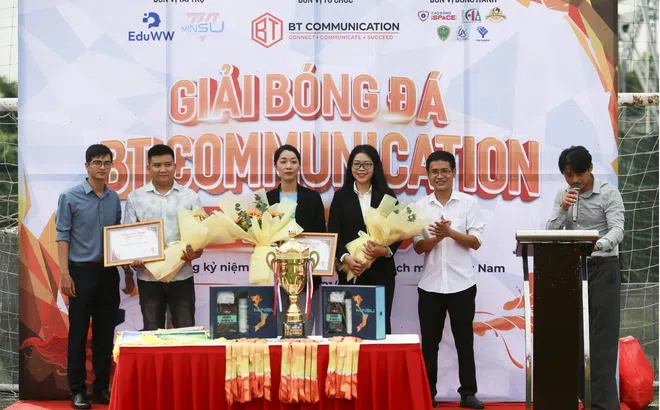 Lan tỏa tinh thần thể thao qua giải bóng đá giao hữu giữa báo chí và doanh nghiệp