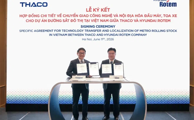 THACO tăng tốc chiến lược đường sắt, ký thêm thỏa thuận chuyển giao công nghệ với đối tác Hàn Quốc