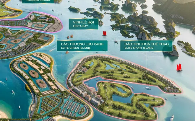 Vinhomes kiến tạo Đảo Tinh hoa Thể thao 900ha bên vịnh di sản, vượt xa quy mô các đô thị thể thao lớn nhất thế giới