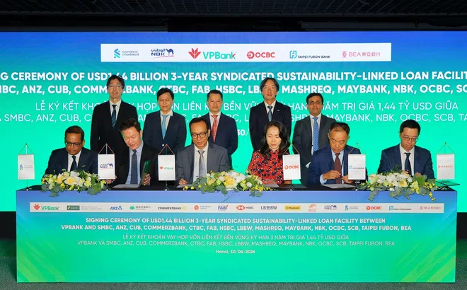 VPBank ký kết khoản vay hợp vốn liên kết bền vững đầu tiên trị giá 1,44 tỷ USD