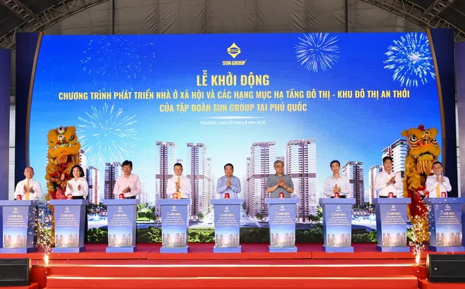 Sun Group đầu tư 40.000 tỷ đồng xây gần 50.000 căn nhà ở xã hội, nhà ở cho thuê "tiêu chuẩn Singapore" tại Phú Quốc