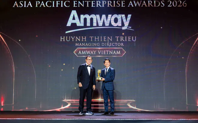 Tổng Giám đốc Amway Việt Nam 2 năm liên tiếp được vinh danh doanh nhân xuất sắc châu Á