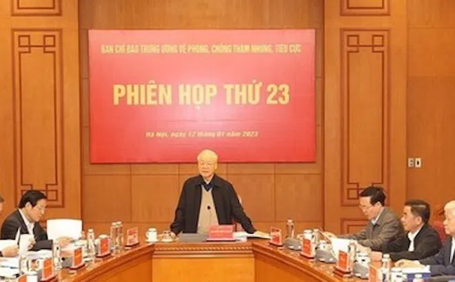 Tổng Bí thư Nguyễn Phú Trọng đưa ra những yêu cầu, chỉ đạo công tác phòng chống tham nhũng năm 2023