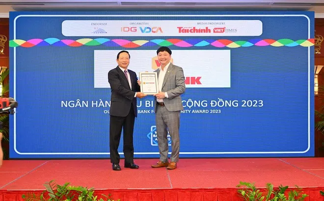 Vietbank nhận giải thưởng “Ngân hàng tiêu biểu vì cộng đồng 2022”