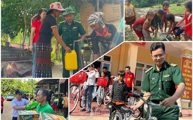 Trao giếng nước sạch và điện sáng vùng biên ở Thượng Trạch - Quảng Bình