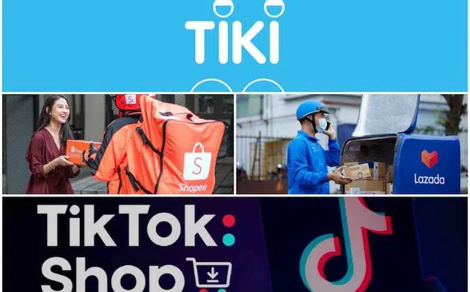 Thế “chân vạc” TMĐT bị phá vỡ: Tiki và Lazada sa sút, Shopee tiếp tục dẫn đầu nhưng đối mặt với nhiều thách thức đến từ cái tên “mới nổi” Tiktok Shop