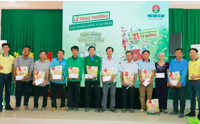 Mùa vàng thắng lớn 2023: Trao vàng tận tay, mùa vụ thêm may mắn