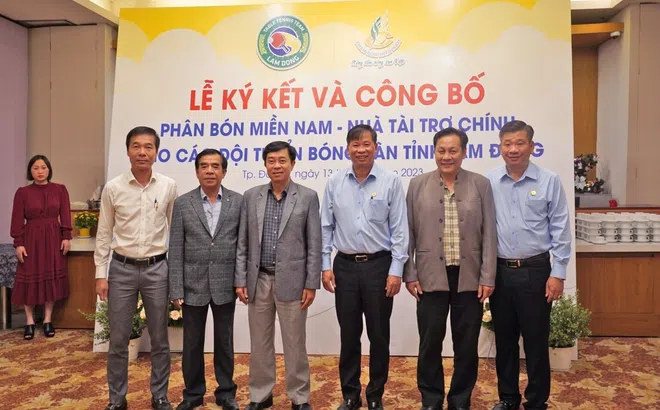 Công ty CP Phân bón Miền Nam nhà tài trợ chính cho các đội bóng bàn tỉnh Lâm Đồng