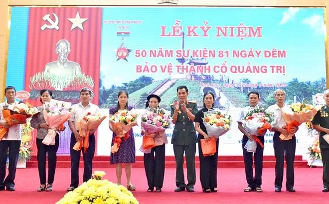 Kỷ niệm 50 năm sự kiện 81 ngày đêm chiến đấu bảo vệ thành cổ Quảng Trị