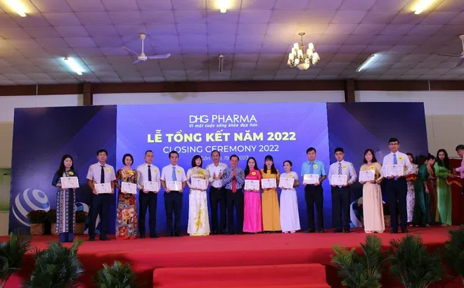 Dược Hậu Giang tổ chức Lễ tổng kết 2022 và Hội nghị người lao động 2023