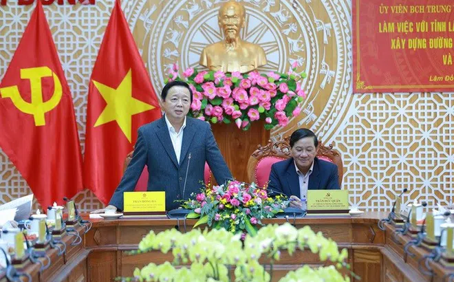 Phó Thủ tướng Trần Hồng Hà đề nghị tỉnh Lâm Đồng chủ động tháo gỡ những khó khăn, đẩy nhanh tiến độ triển khai các dự án cao tốc
