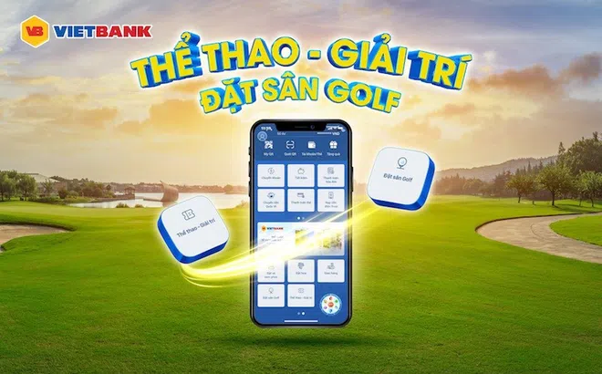 Trải nghiệm tính năng đặt sân Golf và vé thể thao – giải trí trên ứng dụng Vietbank Digital
