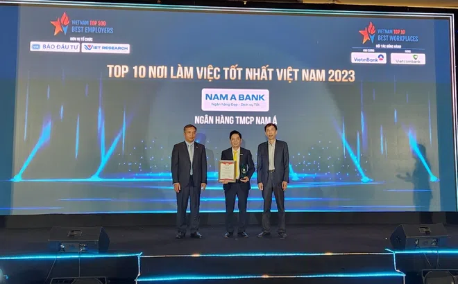 Nam A Bank vinh dự đón nhận cú đúp giải thưởng Vietnam Best WorkPlaces 2023