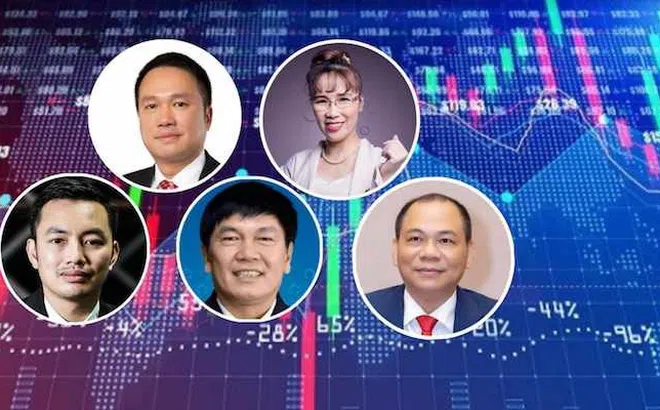 5 vị doanh nhân nào giàu nhất sàn chứng khoán Việt Nam năm 2023?