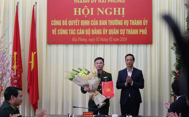 Ông Bùi Xuân Thắng làm Phó Bí thư Đảng uỷ Quân sự TP. Hải Phòng