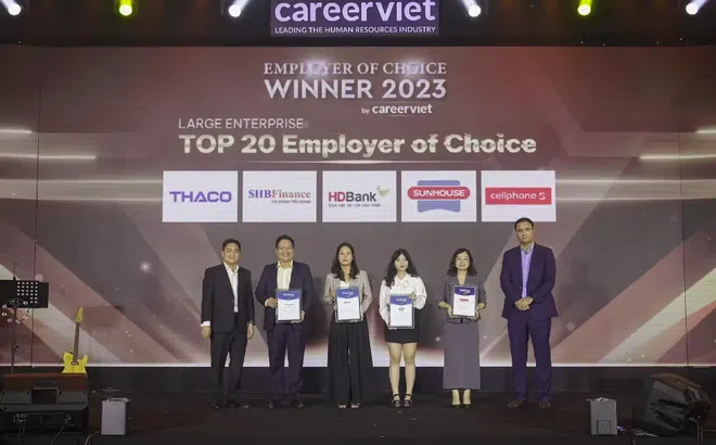 Thaco của ông Trần Bá Dương vào “Top 20 nhà tuyển dụng được yêu thích nhất” khối doanh nghiệp lớn