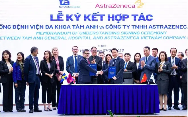 Bệnh viện Tâm Anh bắt tay với AstraZeneca trong công tác nghiên cứu ở lĩnh vực bệnh không lây nhiễm