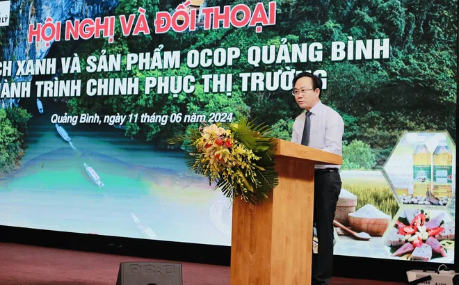 Lãnh đạo tỉnh Quảng Bình đề nghị các ban, ngành tiếp tục phối hợp phát triển du lịch xanh… và giới thiệu, thúc đẩy các sản phẩm OCOP