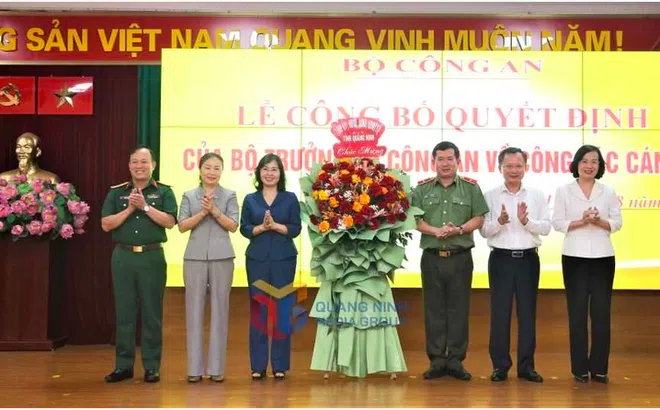 Thiếu tướng Đinh Văn Nơi đảm nhiệm chức vụ Cục trưởng Cục An ninh chính trị nội bộ - Bộ Công an