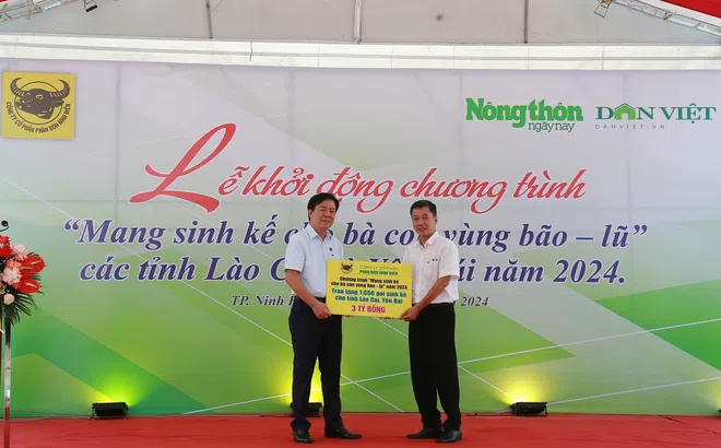Bình Điền khởi động chương trình "Mang sinh kế cho bà con vùng bão lũ tỉnh Yên Bái và Lào Cai" năm 2024