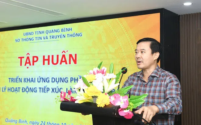 Quảng Bình tập huấn sử dụng phần mềm quản lý và cung cấp thông tin cho báo chí
