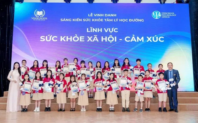 5.500 sáng kiến vì sức khỏe tâm lý: Khi học sinh Vinschool làm chủ hành trình hạnh phúc học đường