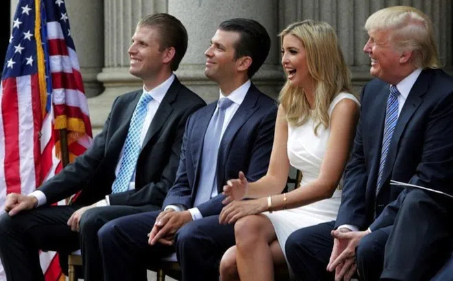 Các thành viên trong gia đình Donald Trump giàu có ra sao?