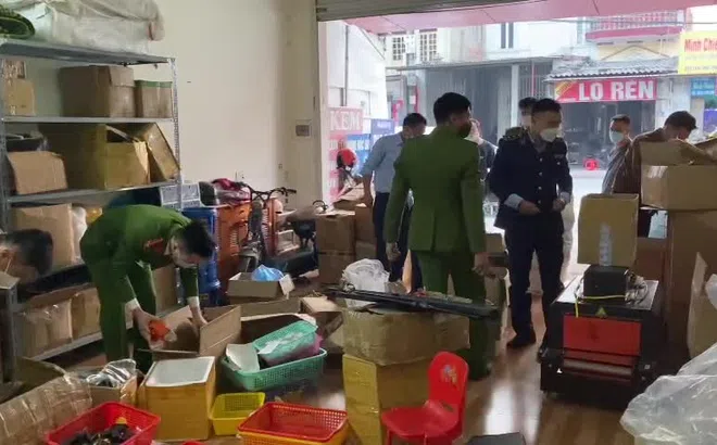 Quản lý thị trường phát hiện cơ sở sản xuất mỹ phẩm giả với quy mô lớn tại Hải Dương