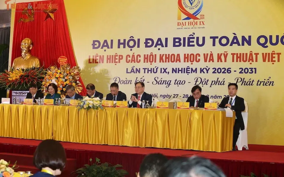 Đại hội Liên hiệp Hội Việt Nam lần thứ IX quy tụ 489 đại biểu trí thức khoa học và công nghệ