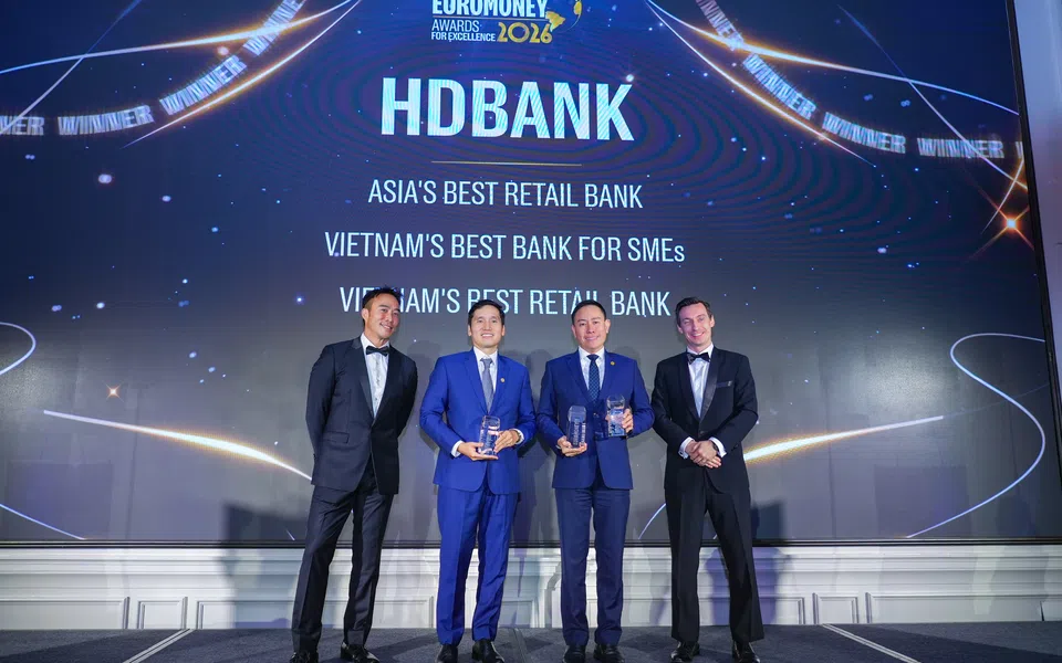 Danh hiệu “Ngân hàng Bán lẻ tốt nhất châu Á” lần đầu tiên được trao cho một ngân hàng Việt Nam