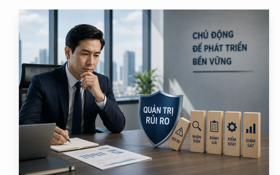 Quản trị rủi ro: Năng lực quyết định sức bền của doanh nghiệp